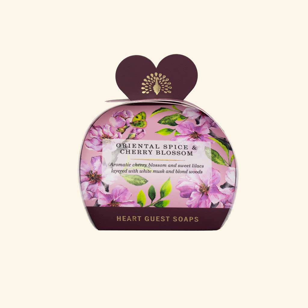 Signature Oriental Spice and Cherry Blossom Guest Soaps