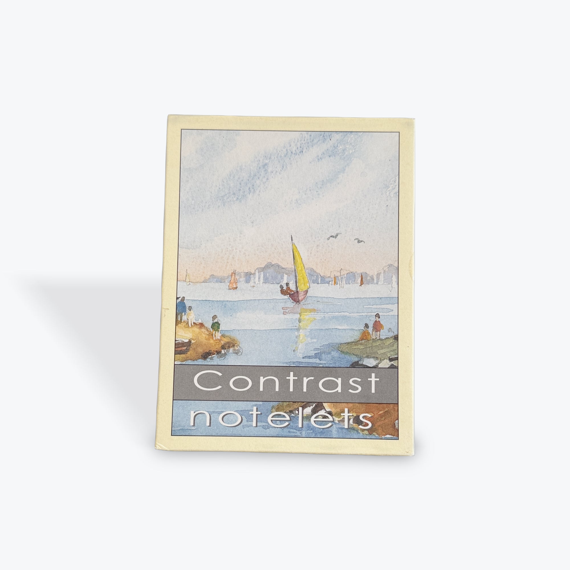 Contrast Notelet Cards (4 Pack)