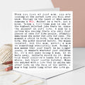 Mum Birthday Card or Mother's Day Card With Heartfelt Quotes