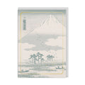 Eastern Elegance Mount Fuji Greeting Card
