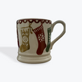 Emma Bridgewater Christmas Stockings 1/2 Pint Mug