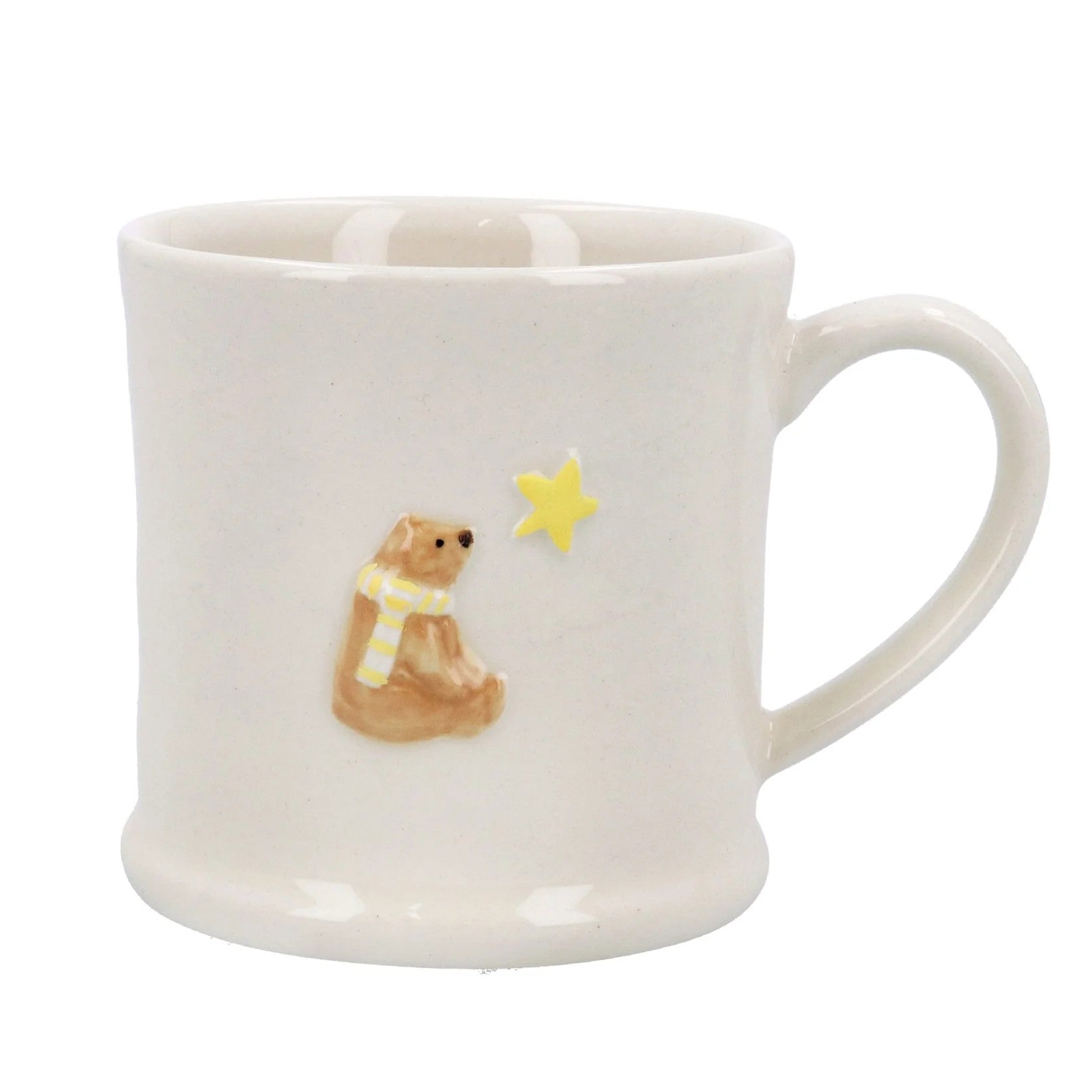 Gisela Graham Mini Mug - Teddy with Star