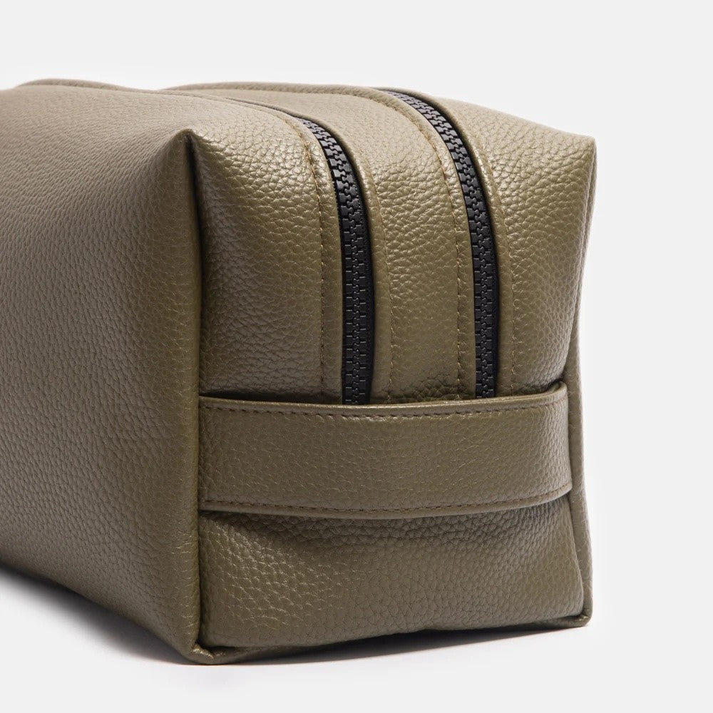 Dark Green Large Travel Washbag