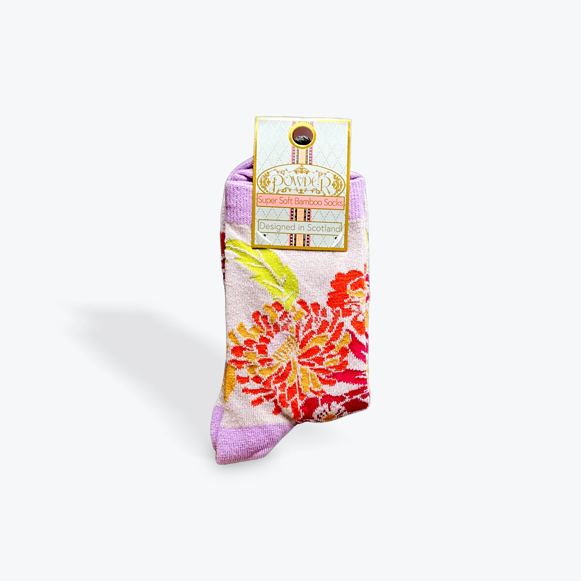 Powder Ankle Retro Meadow Socks