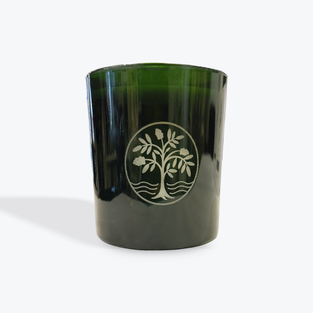 Rowan Tree Double Wick Candle - Luxe Collection (Green)