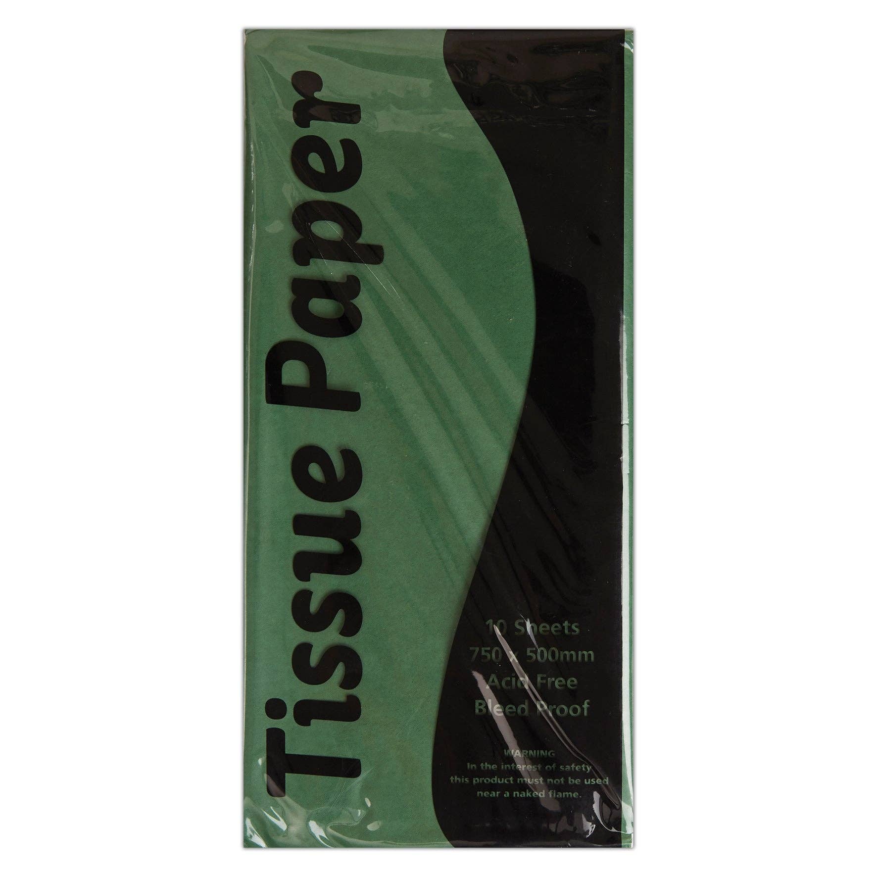 Stephens Tissue Dark Green 750 x 500mm 10 Sheets