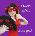 Guess Who Loves You Card