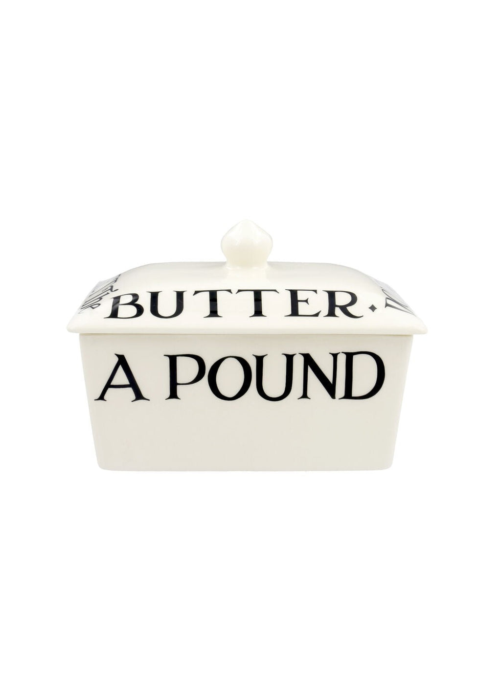 Emma Bridgewater Black Toast Small Butter Dish