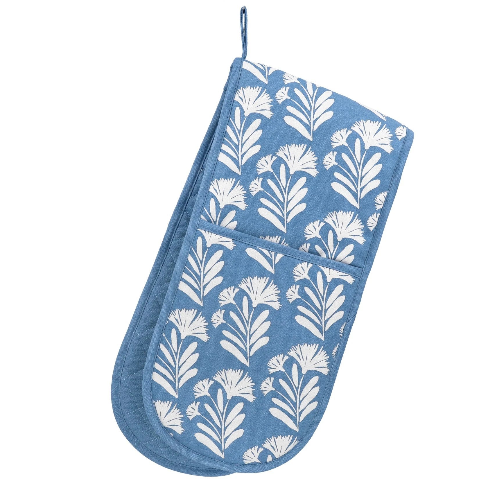 Country Flowers Double Oven Gloves