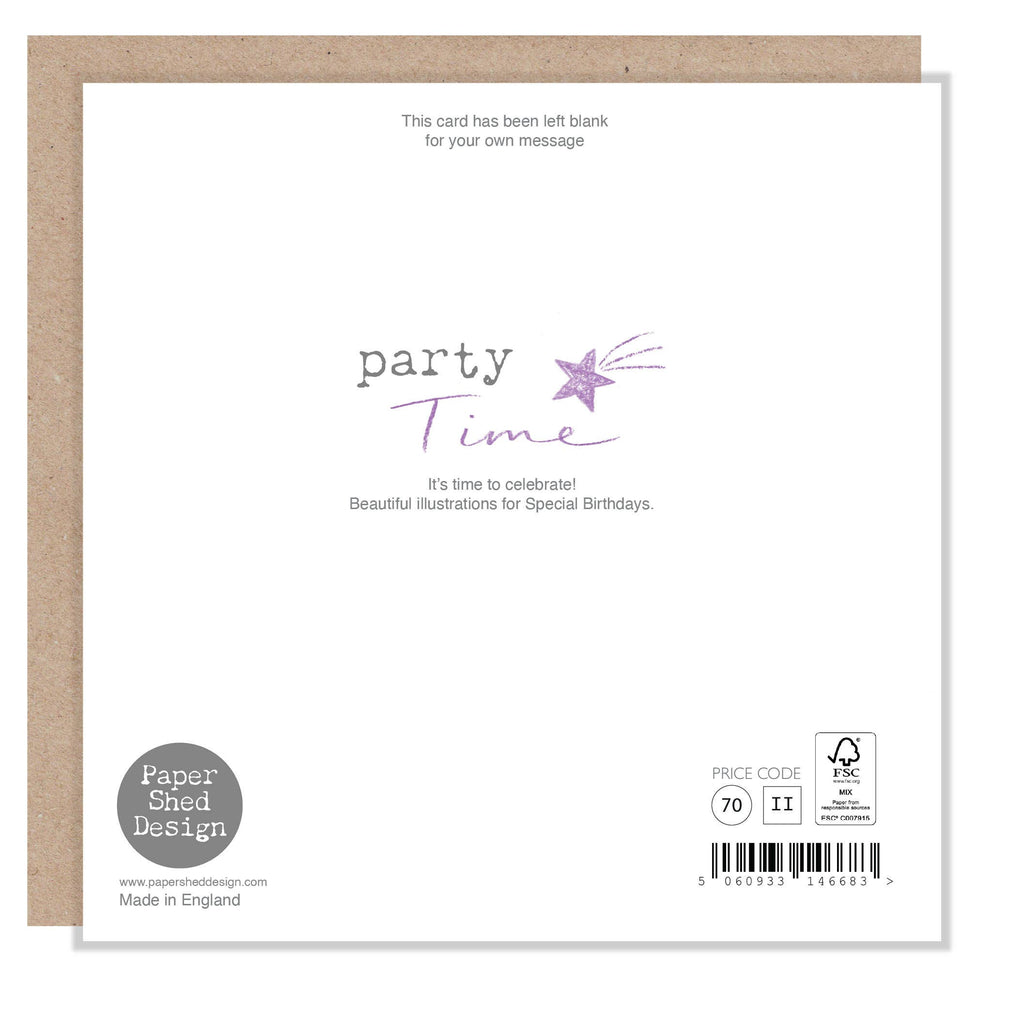 Age10 Birthday Card -  Dolphin - Party Time - PTAGE010