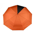 Roka Umbrella Burnt Orange and Black
