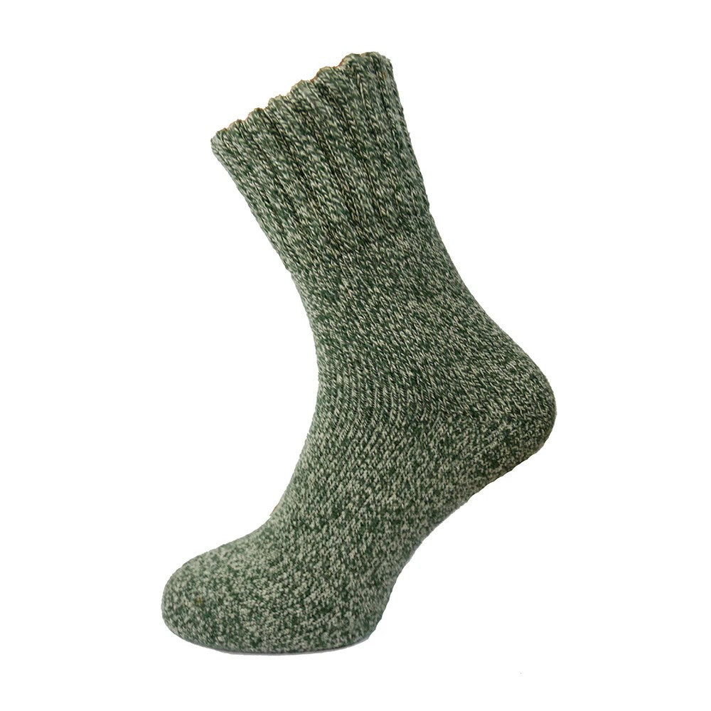Gemjar Green Thick Wool Blend Socks 8 to 12