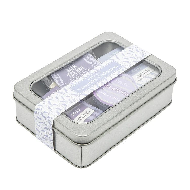 Lavender Tin Gift Set - Wild Olive