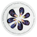 Richard Bramble Mussels Flat Rimmed Plate