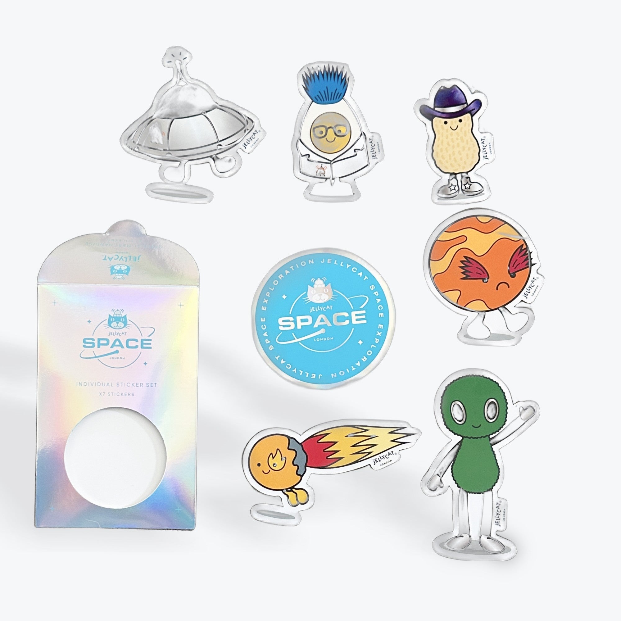 Jellycat Space Sticker Pack