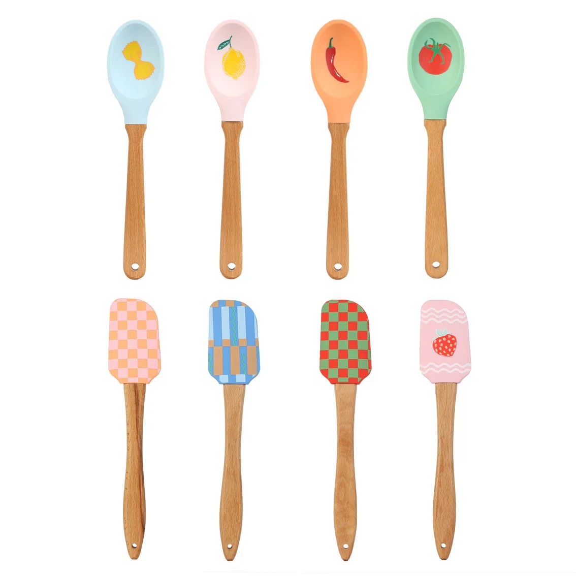 Silicone Kitchen Spoon - Tomato