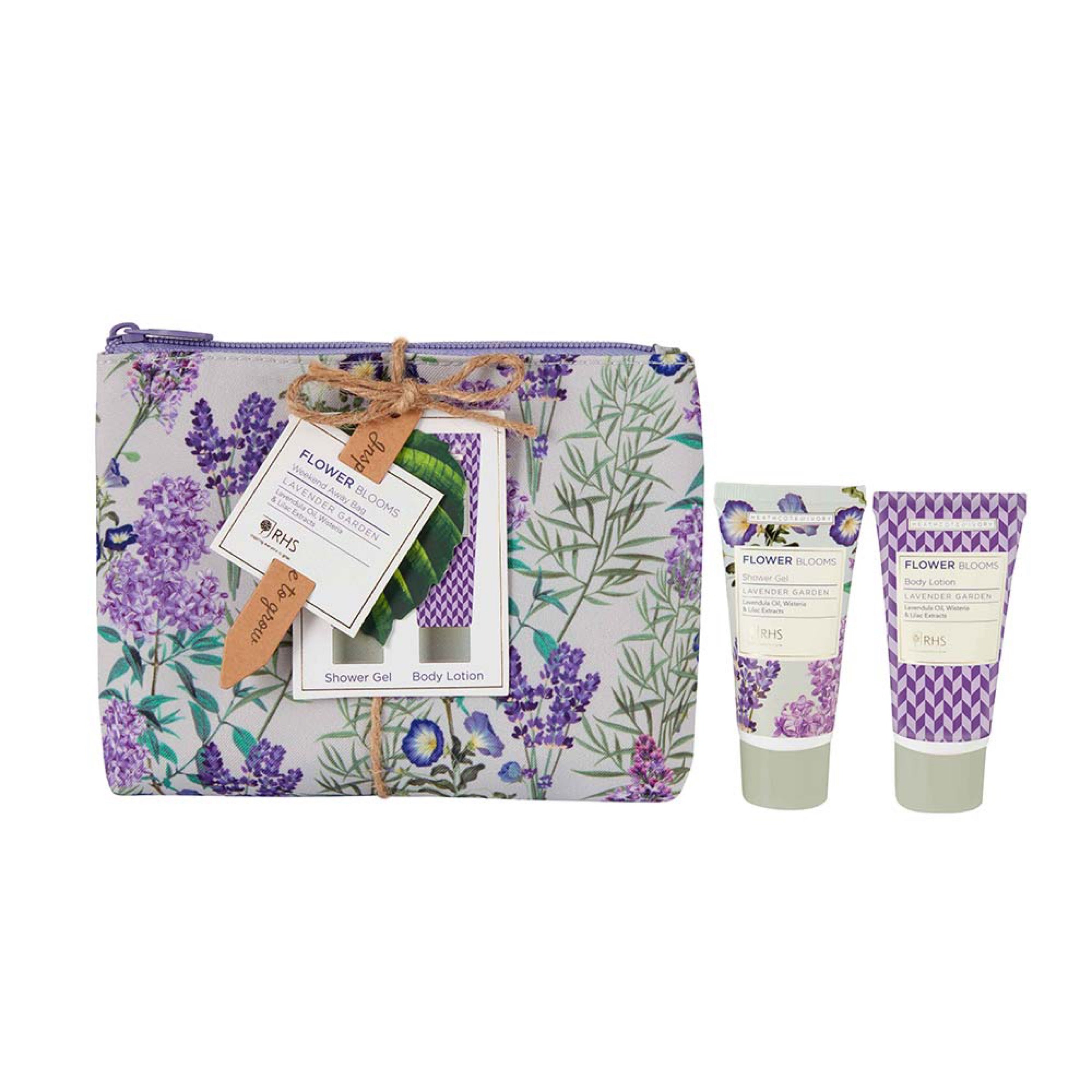 Lavender Garden Weekend Away Bag