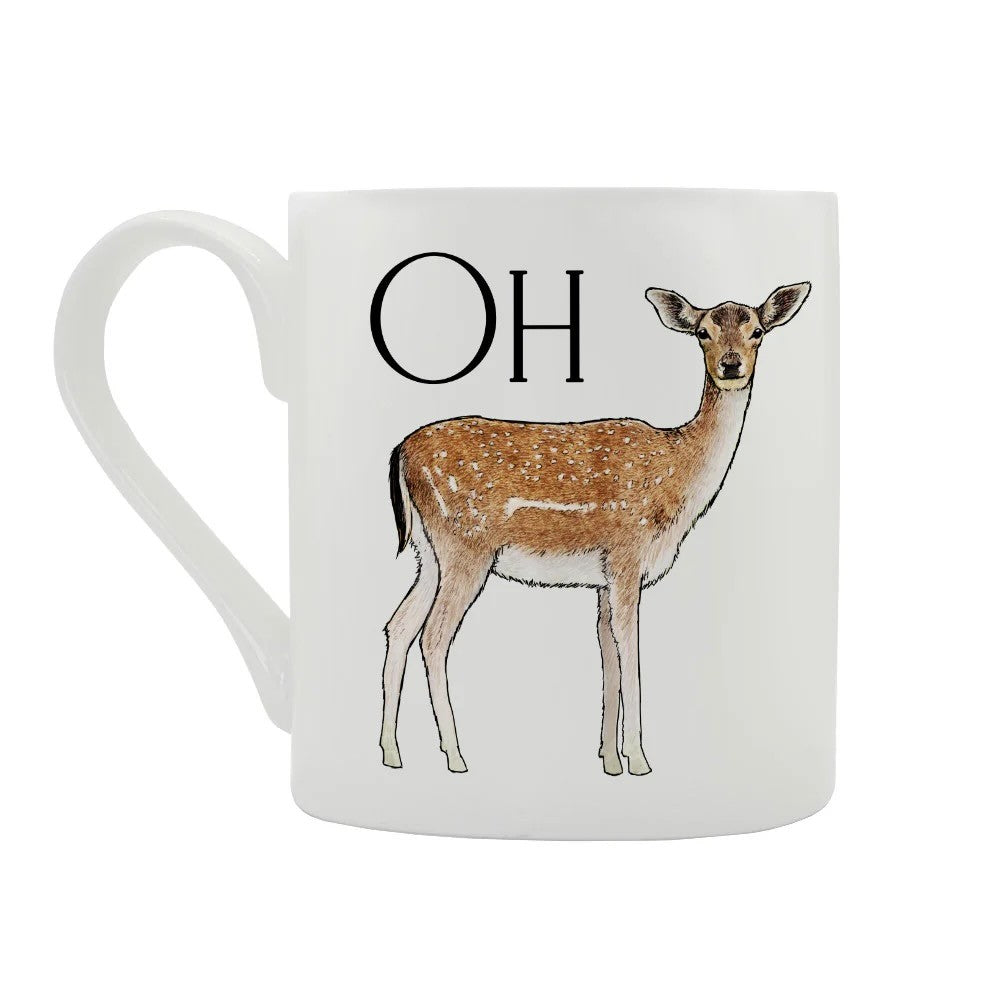 Oh Deer Bone China Mug