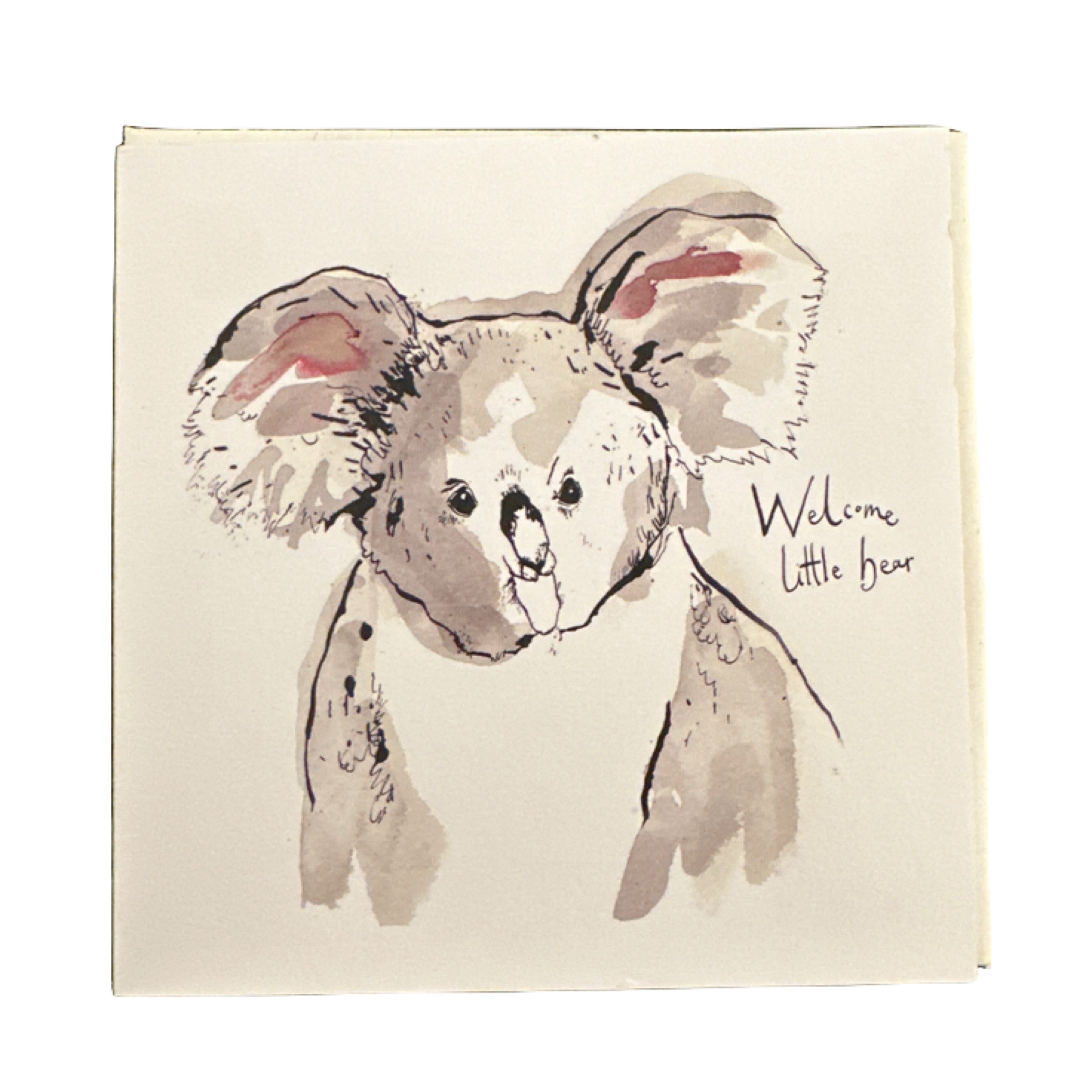 Welcome Little Bear Card