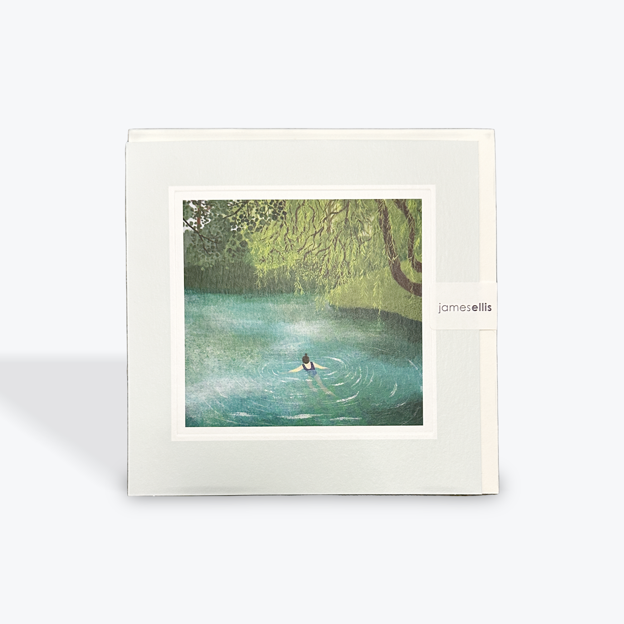 Swimming Pond Paintworks Card