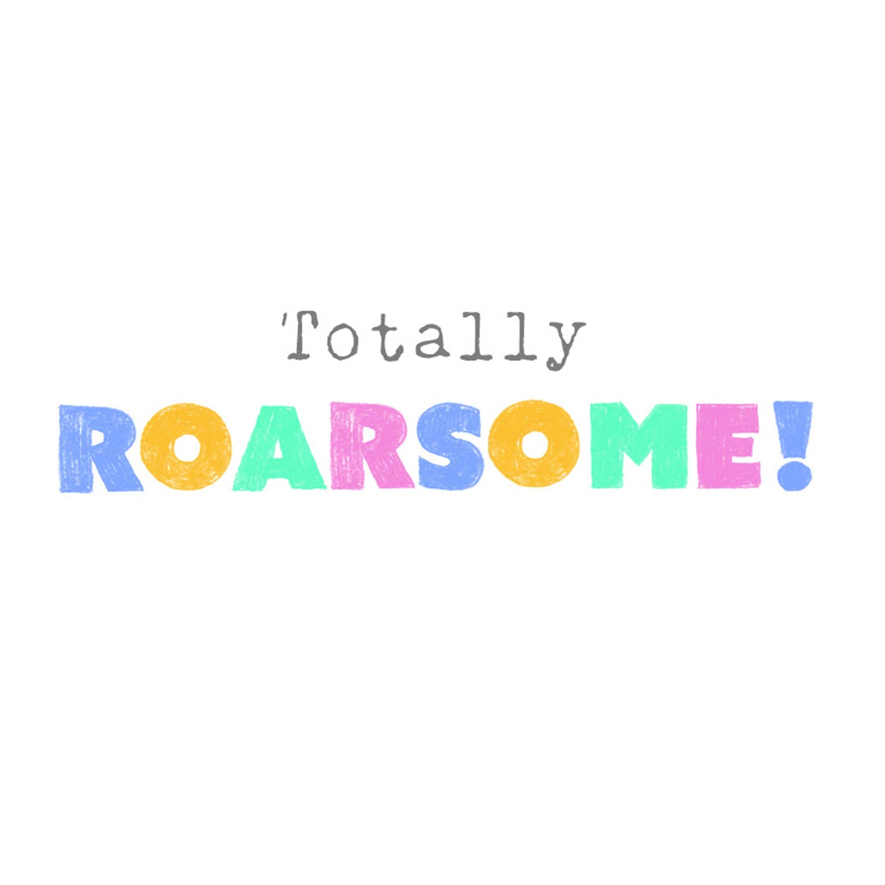 Kids Birthday Card - Age Five - Dinosaur design - TR05