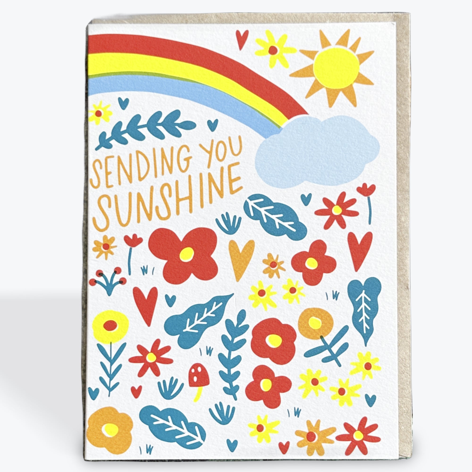 Sending you sunshine - card