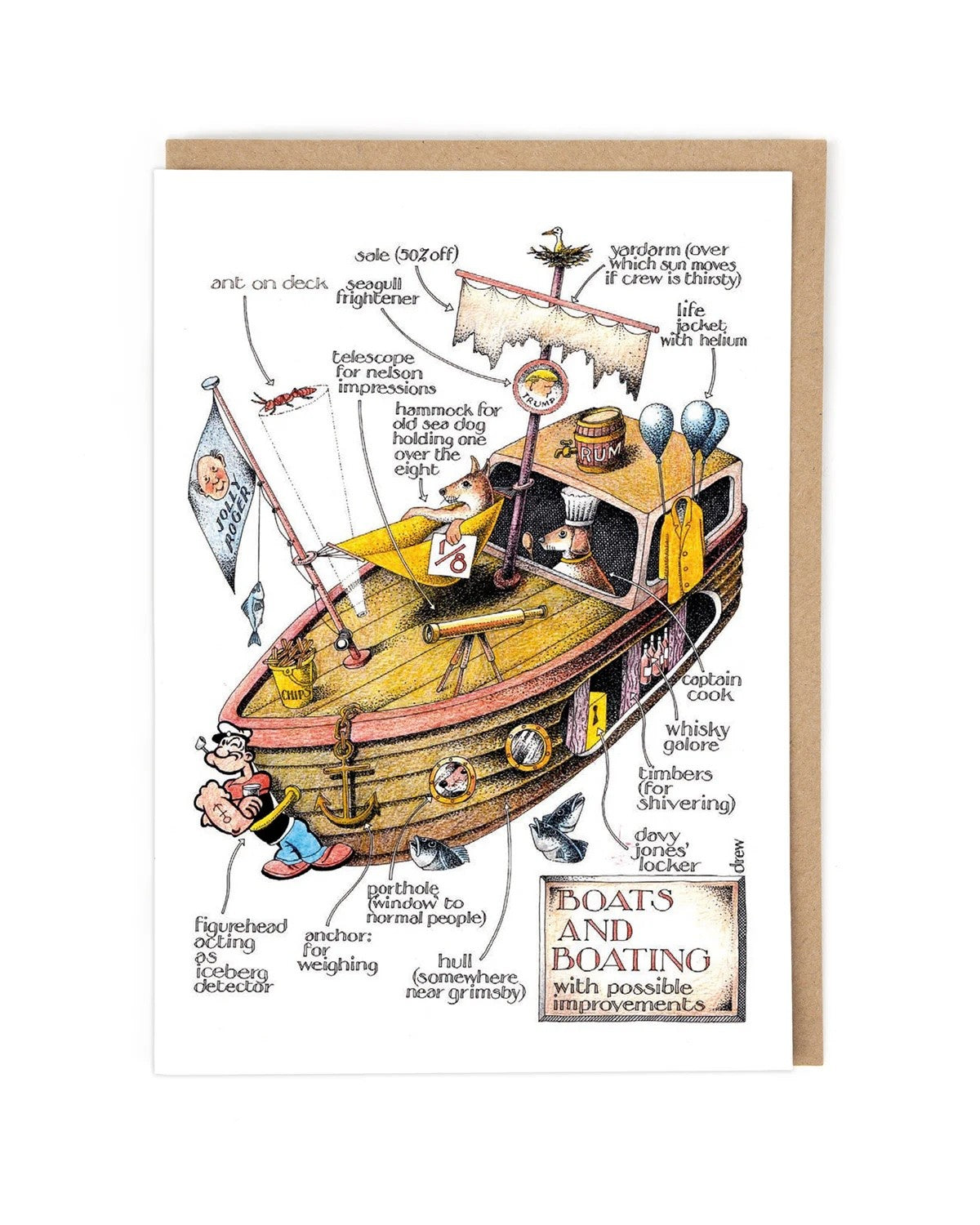 Boats Card